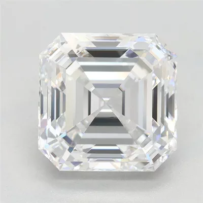 3.07ct D VVS1 Rare Carat Ideal Cut Asscher Lab Grown Diamond