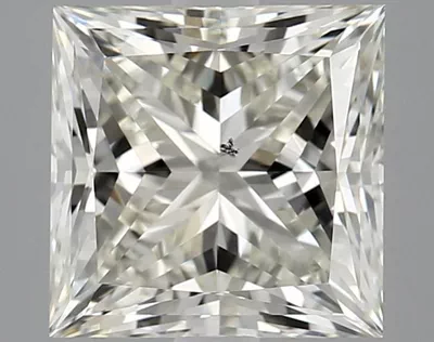 2.51ct J SI1 Rare Carat Ideal Cut Princess Diamond