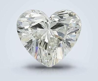 0.91ct K VS2 Rare Carat Ideal Cut Heart Diamond
