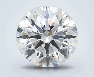 1.39ct D FL Rare Carat Ideal Cut Round Lab Grown Diamond