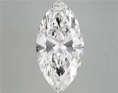 6.01ct F VS1 Rare Carat Ideal Cut Marquise Lab Grown Diamond
