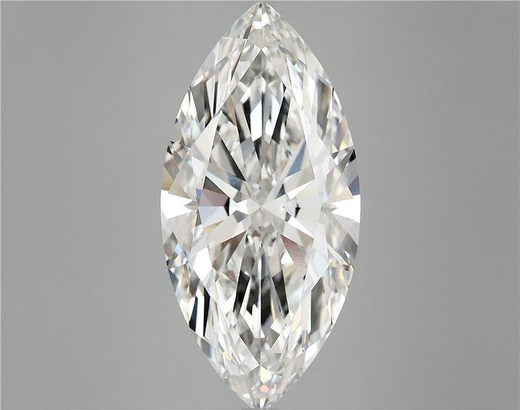 8.09ct F VVS2 Rare Carat Ideal Cut Marquise Lab Grown Diamond