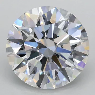 2.09ct D VS1 Rare Carat Ideal Cut Round Lab Grown Diamond