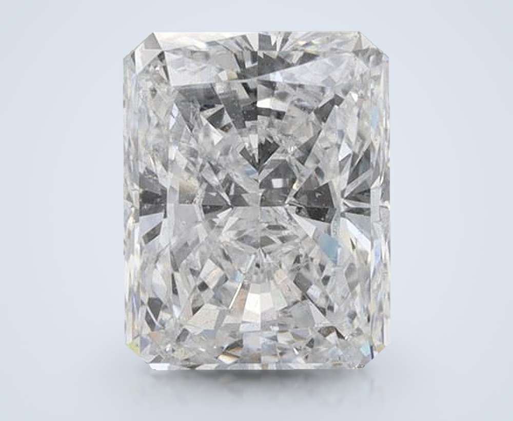0.80ct D SI2 Rare Carat Ideal Cut Radiant Diamond