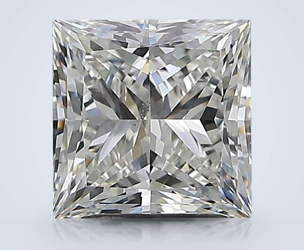 2.51ct J SI1 Rare Carat Ideal Cut Princess Diamond
