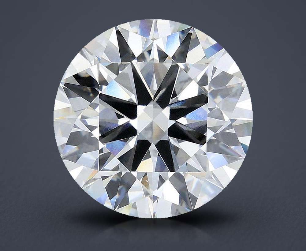 11.04ct F VS1 Rare Carat Ideal Cut Round Lab Grown Diamond
