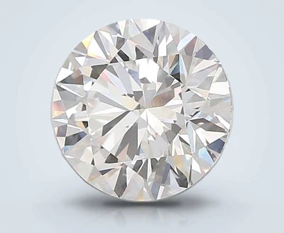 4.08ct E VS1 Excellent Cut Round Lab Grown Diamond