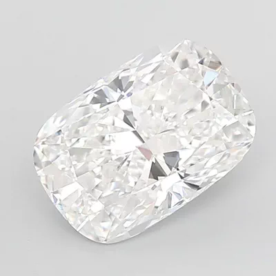 3.58ct E VVS2 Rare Carat Ideal Cut Cushion Lab Grown Diamond