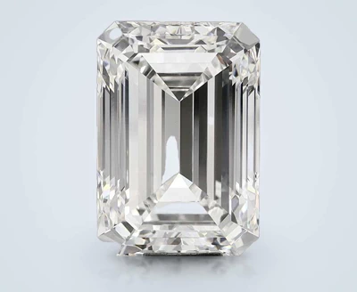 16.10ct F VVS2 Rare Carat Ideal Cut Emerald Lab Grown Diamond