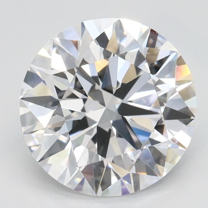 2.22ct D IF Rare Carat Ideal Cut Round Lab Grown Diamond