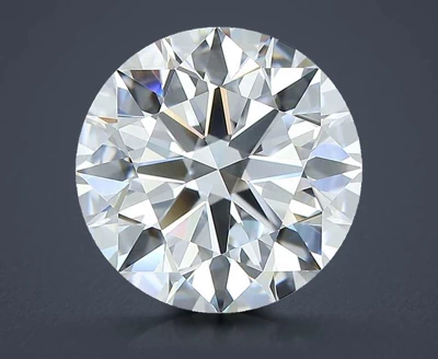 3.05ct E FL Rare Carat Ideal Cut Round Diamond