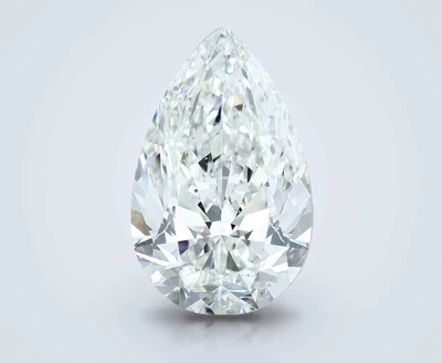 7.02ct G VS2 Rare Carat Ideal Cut Pear Diamond