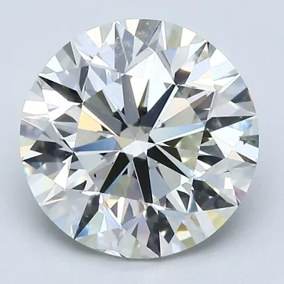 3.00ct J SI1 Very Good Cut Round Diamond