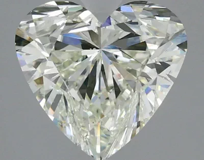 2.57ct H VS2 Rare Carat Ideal Cut Heart Diamond