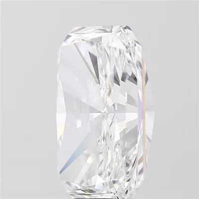 13.11ct F VVS2 Rare Carat Ideal Cut Emerald Lab Grown Diamond
