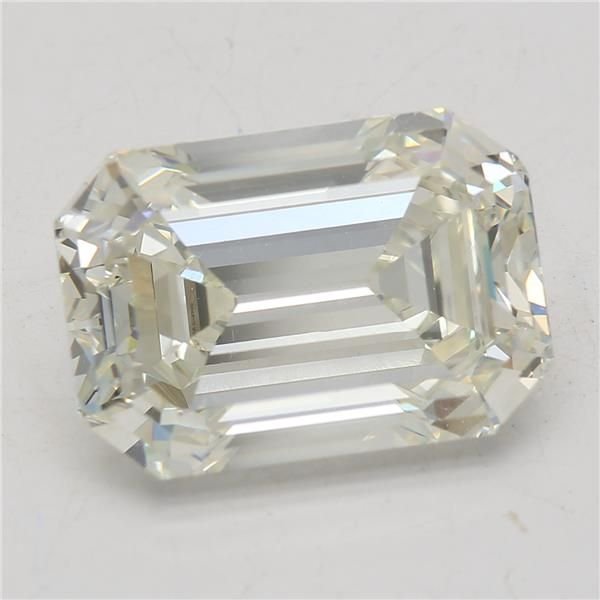 5.96ct K VS1 Very Good Cut Emerald Diamond