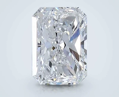 1.01ct D SI1 Very Good Cut Radiant Diamond