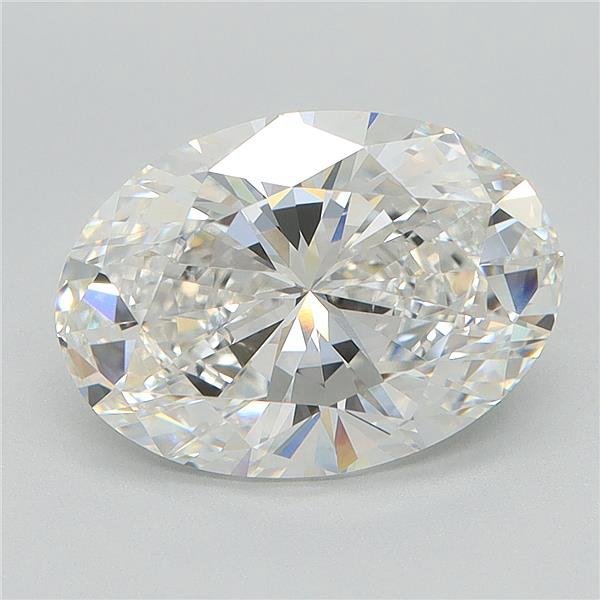 2.63ct E VVS2 Rare Carat Ideal Cut Oval Lab Grown Diamond