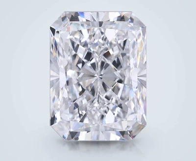 10.73ct F VVS2 Rare Carat Ideal Cut Radiant Lab Grown Diamond