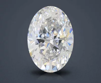 2.01ct E VVS2 Rare Carat Ideal Cut Oval Lab Grown Diamond
