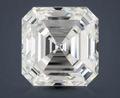 5.04ct F VVS2 Excellent Cut Asscher Lab Grown Diamond
