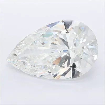 13.08ct E VVS2 Rare Carat Ideal Cut Pear Lab Grown Diamond