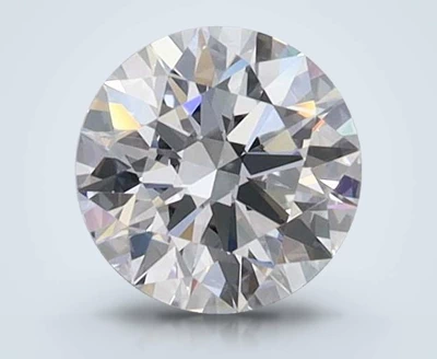 0.61ct D FL Rare Carat Ideal Cut Round Lab Grown Diamond