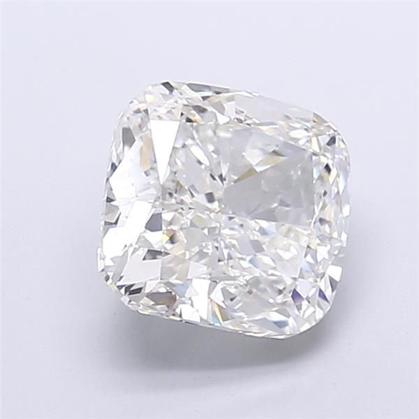 5.25ct F VVS2 Rare Carat Ideal Cut Cushion Lab Grown Diamond
