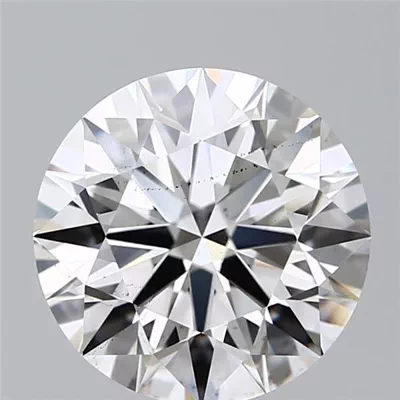2.23ct E SI1 Rare Carat Ideal Cut Round Lab Grown Diamond