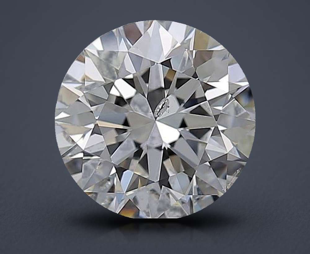 1.82ct E SI2 Rare Carat Ideal Cut Round Diamond
