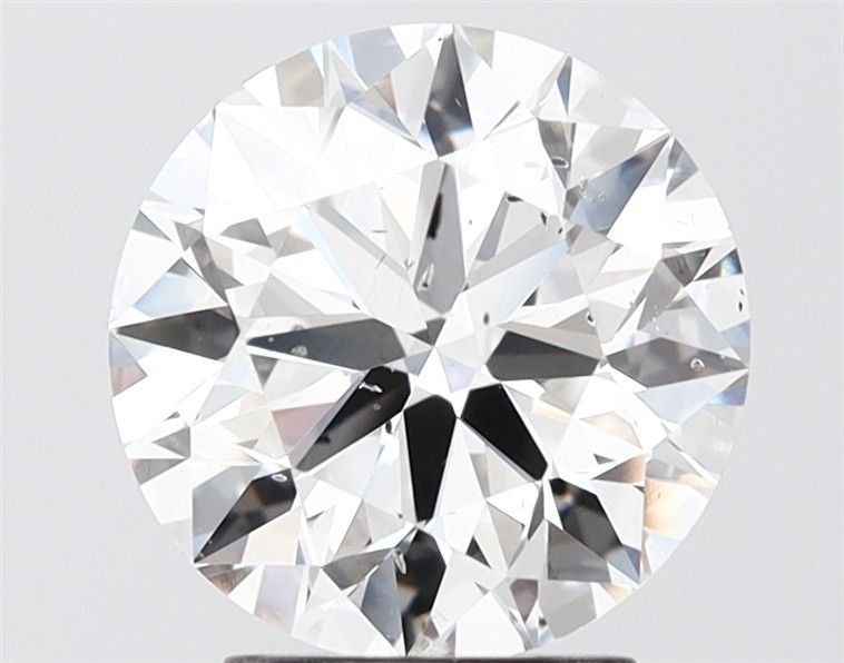 3.01ct F SI1 Ideal Cut Round Lab Grown Diamond