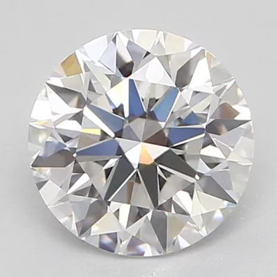 0.59ct D VVS2 Rare Carat Ideal Cut Round Diamond