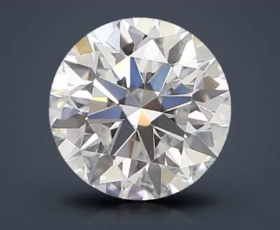0.59ct D VVS2 Rare Carat Ideal Cut Round Diamond