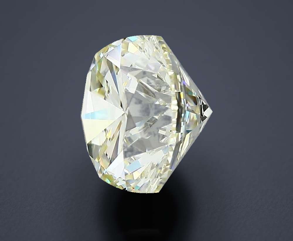 2.23ct K VVS2 Rare Carat Ideal Cut Round Diamond