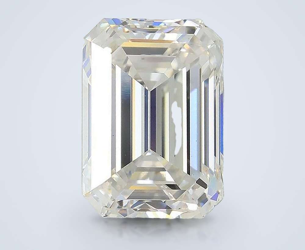 3.53ct F VS1 Excellent Cut Emerald Lab Grown Diamond