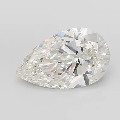 10.04ct H VVS2 Rare Carat Ideal Cut Pear Lab Grown Diamond