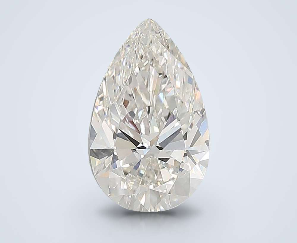 10.04ct H VVS2 Rare Carat Ideal Cut Pear Lab Grown Diamond