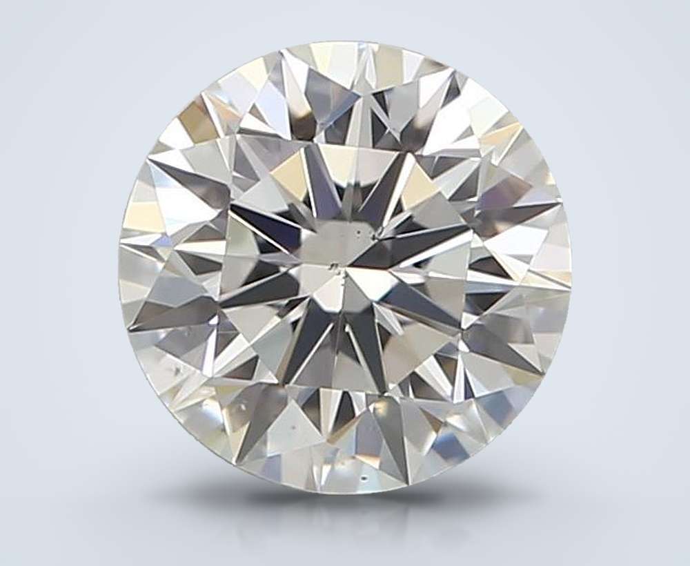 0.57ct H VS2 Rare Carat Ideal Cut Round Diamond