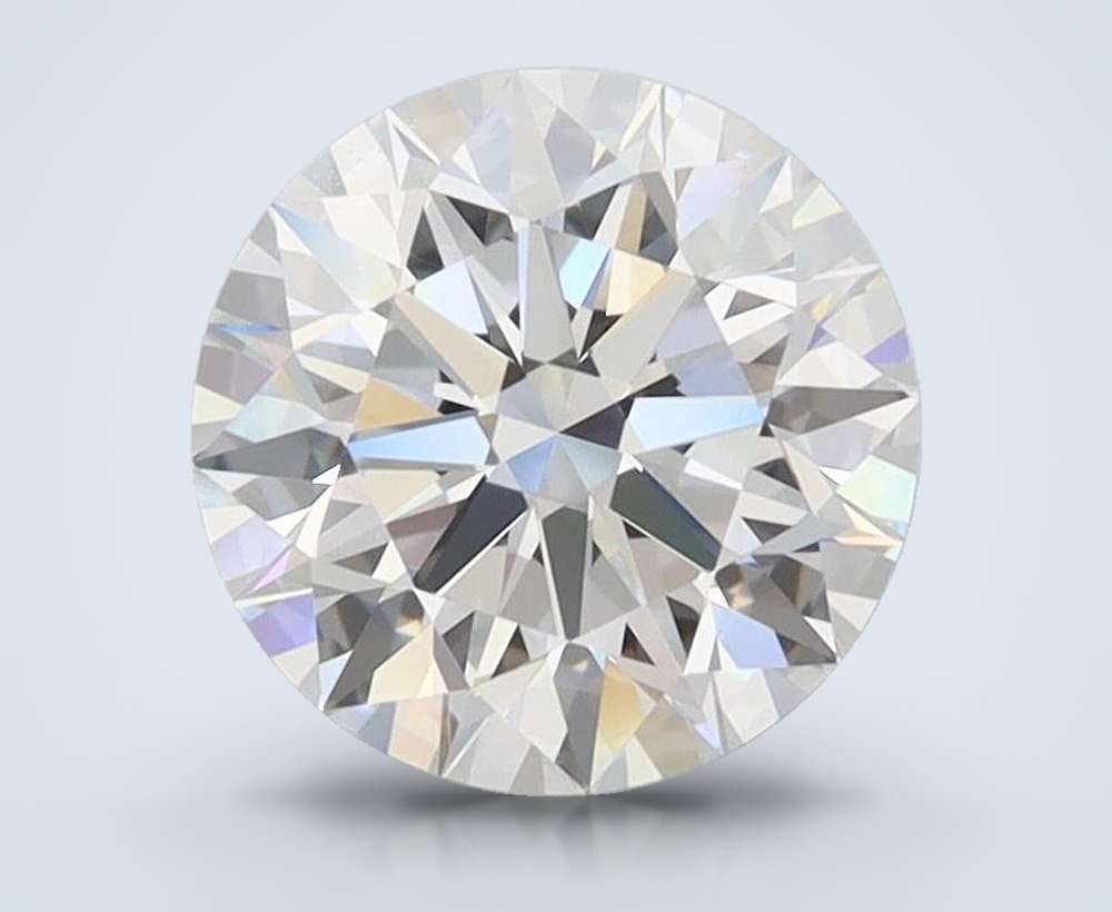 1.68ct D VVS2 Rare Carat Ideal Cut Round Lab Grown Diamond