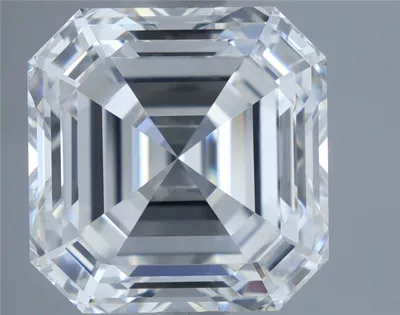 3.02ct G VVS2 Excellent Cut Asscher Diamond