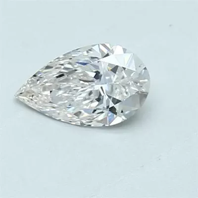 0.53ct H IF Rare Carat Ideal Cut Pear Diamond