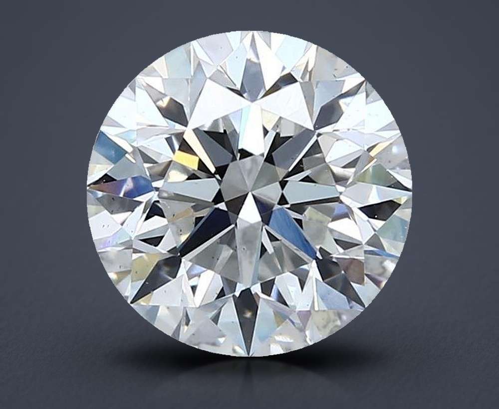 3.00ct E VS2 Excellent Cut Round Lab Grown Diamond