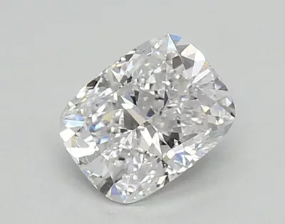 0.65ct D VVS2 Rare Carat Ideal Cut Cushion Lab Grown Diamond