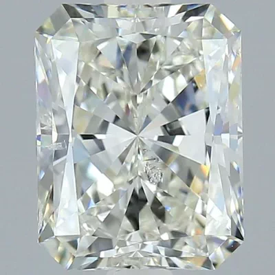 2.20ct J SI2 Rare Carat Ideal Cut Radiant Diamond