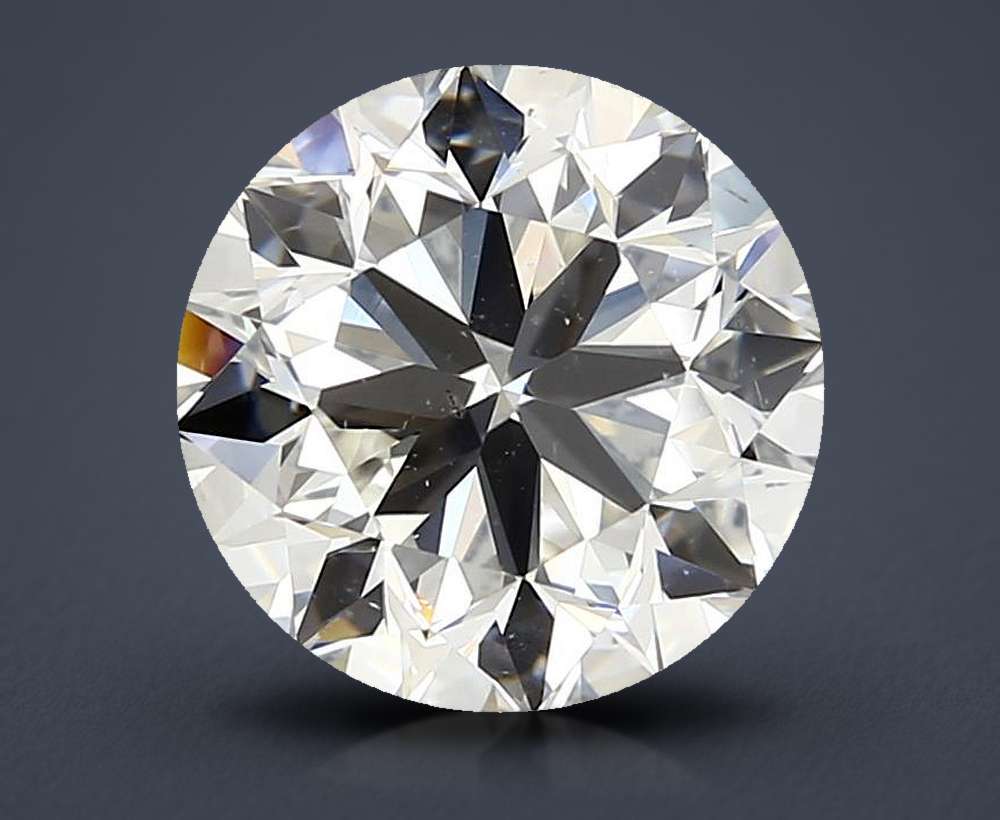 3.01ct I SI1 Very Good Cut Round Diamond
