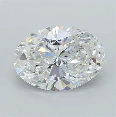 2.53ct E VS1 Rare Carat Ideal Cut Oval Lab Grown Diamond