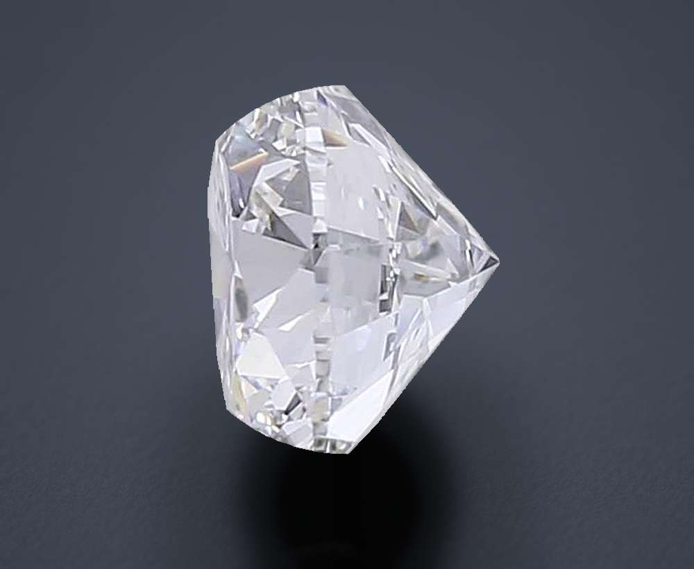 4.01ct F SI1 Excellent Cut Round Lab Grown Diamond