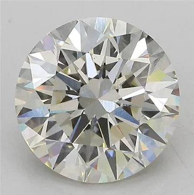 3.16ct J VS1 Rare Carat Ideal Cut Round Lab Grown Diamond
