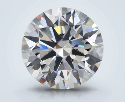 4.08ct E VS1 Rare Carat Ideal Cut Round Lab Grown Diamond