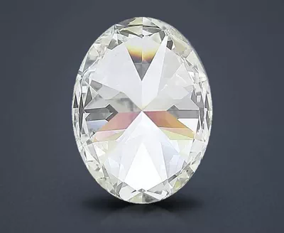 6.01ct J SI1 Rare Carat Ideal Cut Oval Diamond